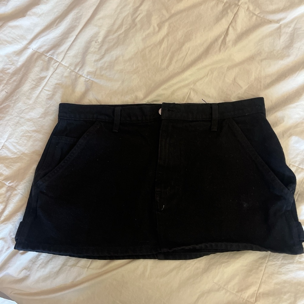 Black Midi Skirt